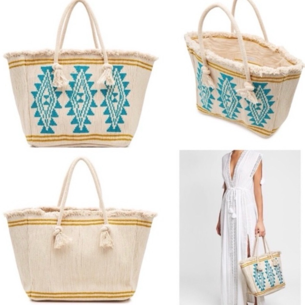 Star Mela Lo Rope Tote Like New!